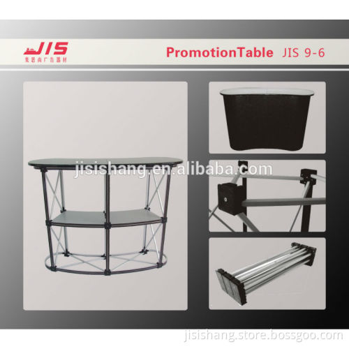 2*2 Square tube magnetic pop up promotion tableJIS9-6